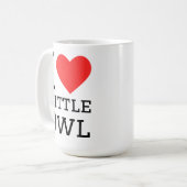 I love little owl kaffeetasse (Vorderseite Links)