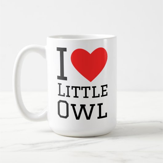 I love little owl kaffeetasse (Links)