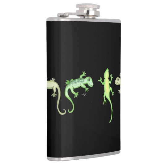 I Love Lizards Flachmann (Rechts)