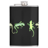 I Love Lizards Flachmann (Vorderseite)