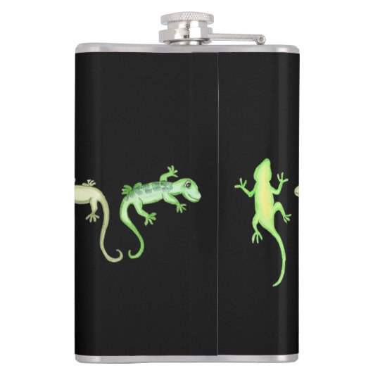 I Love Lizards Flachmann (Rückseite)