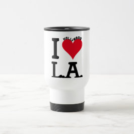 I LOVE LOS ANGELES REISEBECHER