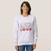I love LOVE - Sweatshirt (Vorne ganz)