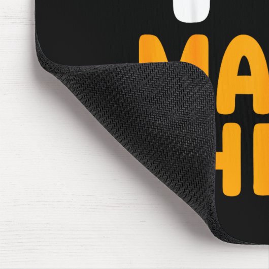 I Love Mac N' Cheese Funny Mac And Cheese  Mousepad (Ecke)