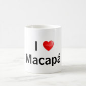 I love Macapá Kaffeetasse (Mittel)