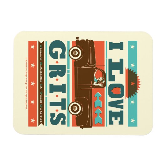 I Love Magnet (Horizontal)