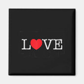 I Love Malachi Heart Family Name Malachi Groovy Magnet (Vorne)