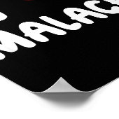 I Love Malachi - Heart - Name  Poster (Ecke)
