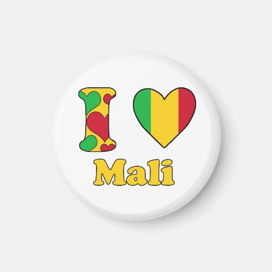 I love Mali Magnet (Vorne)
