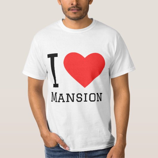 I love mansion T-Shirt (Vorderseite)