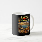 I love Marseille Kaffeetasse (VorderseiteRechts)