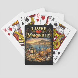I love Marseille Spielkarten