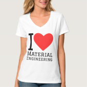 I love material engineering T-Shirt (Vorderseite)