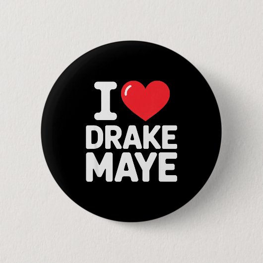 I Love Maye Button (Vorderseite)