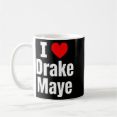 I Love Maye Football Fan  Kaffeetasse (Links)