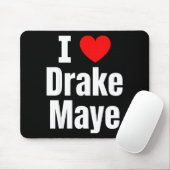 I Love Maye Football Fan  Mousepad (Mit Mouse)