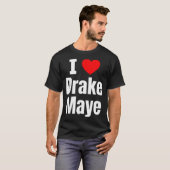 I Love Maye Football Fan  T-Shirt (Vorne ganz)