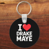 I Love Maye Schlüsselanhänger (Vorderseite)