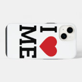 I Love Me iPhone Hülle | Self Love Handyhülle | (Rückseite (Horizontal))