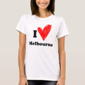 I love Melbourne T-Shirt (Vorderseite)