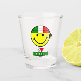 I LOVE MEXICO SHOT GLASS SCHNAPSGLAS