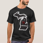 I love Michigan 3 T-Shirt (Vorderseite)