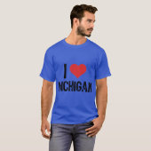 I Love Michigan 4 T-Shirt (Vorne ganz)