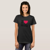 I Love Mikayla T-Shirt (Vorne ganz)