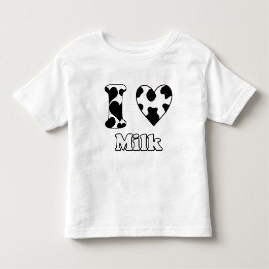 I love milk kleinkind t-shirt (Vorderseite)