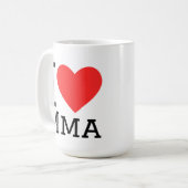 I love mma kaffeetasse (Vorderseite Links)