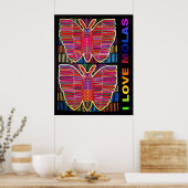 I LOVE MOLAS Poster (Küche)