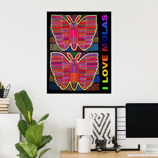 I LOVE MOLAS Poster (Heimbüro)