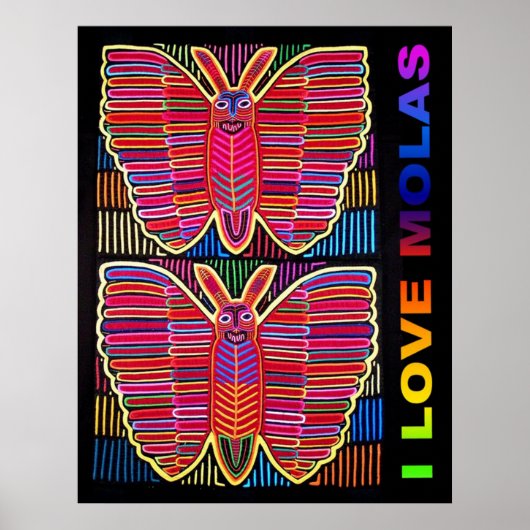 I LOVE MOLAS Poster (Vorne)
