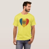 I love Moldova – Iubesc Moldova T-Shirt (Vorne ganz)