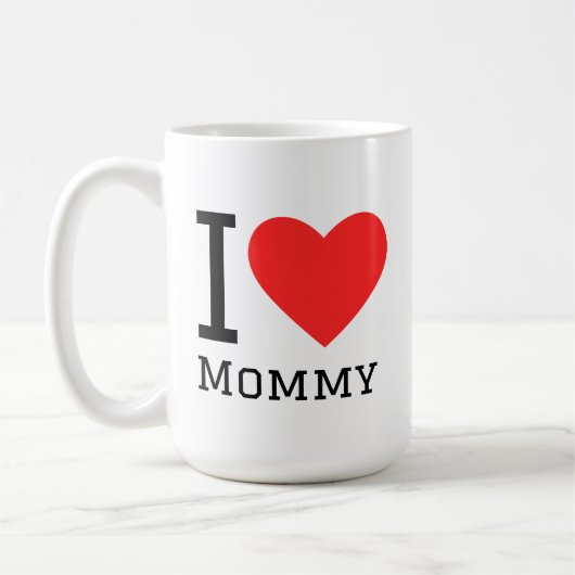 I love mommy kaffeetasse (Links)