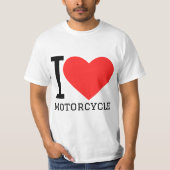 I love motorcycle T-Shirt (Vorderseite)