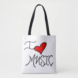 I Love Music Tasche