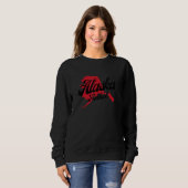 I Love My Alaska Best State Alaska Fishhook City Sweatshirt (Vorne ganz)