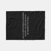 I Love My Autistic Gf Even Though Her Special Inte Fleecedecke (Vorderseite (Horizontal))