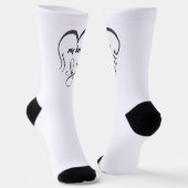 I Love My Boo • Forever & Always ^_^ Socken (Gewinkelt)