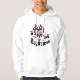 I Love My Boyfriend - Red - DingusDesign  Hoodie
