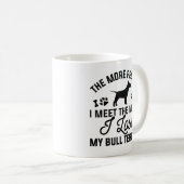 I Love My Bull Terrier Kaffeetasse (VorderseiteRechts)