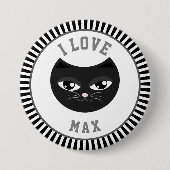 I love my cat button (Vorderseite)