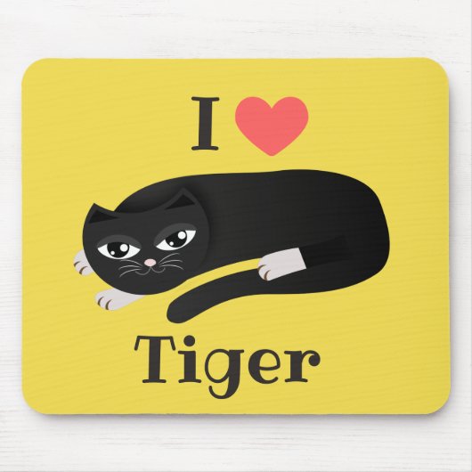 I love my cat mousepad (Vorne)