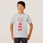 I love my cat T-Shirt (Vorne ganz)