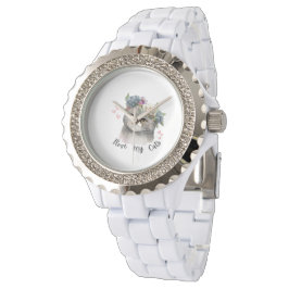 I love my cats  armbanduhr