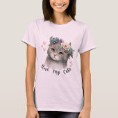 I love my cats T-Shirt (Vorderseite)