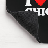 I Love My Chicken, I Heart My Chicken Mousepad (Ecke)