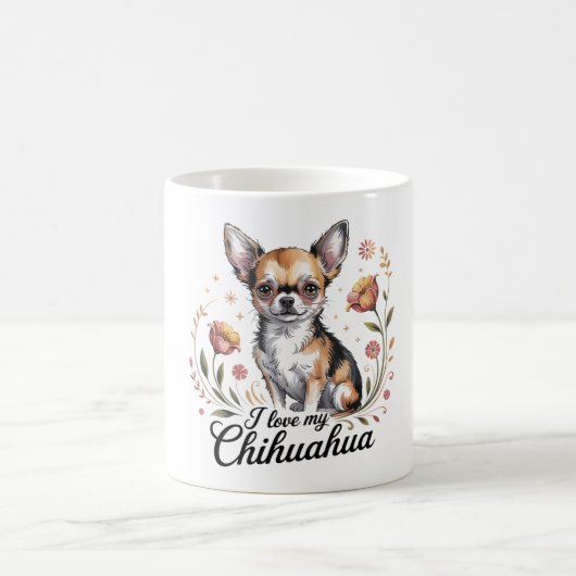 I love my chihuahua kaffeetasse (Mittel)