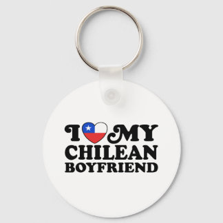 I Love My Chilean Schlüsselanhänger
